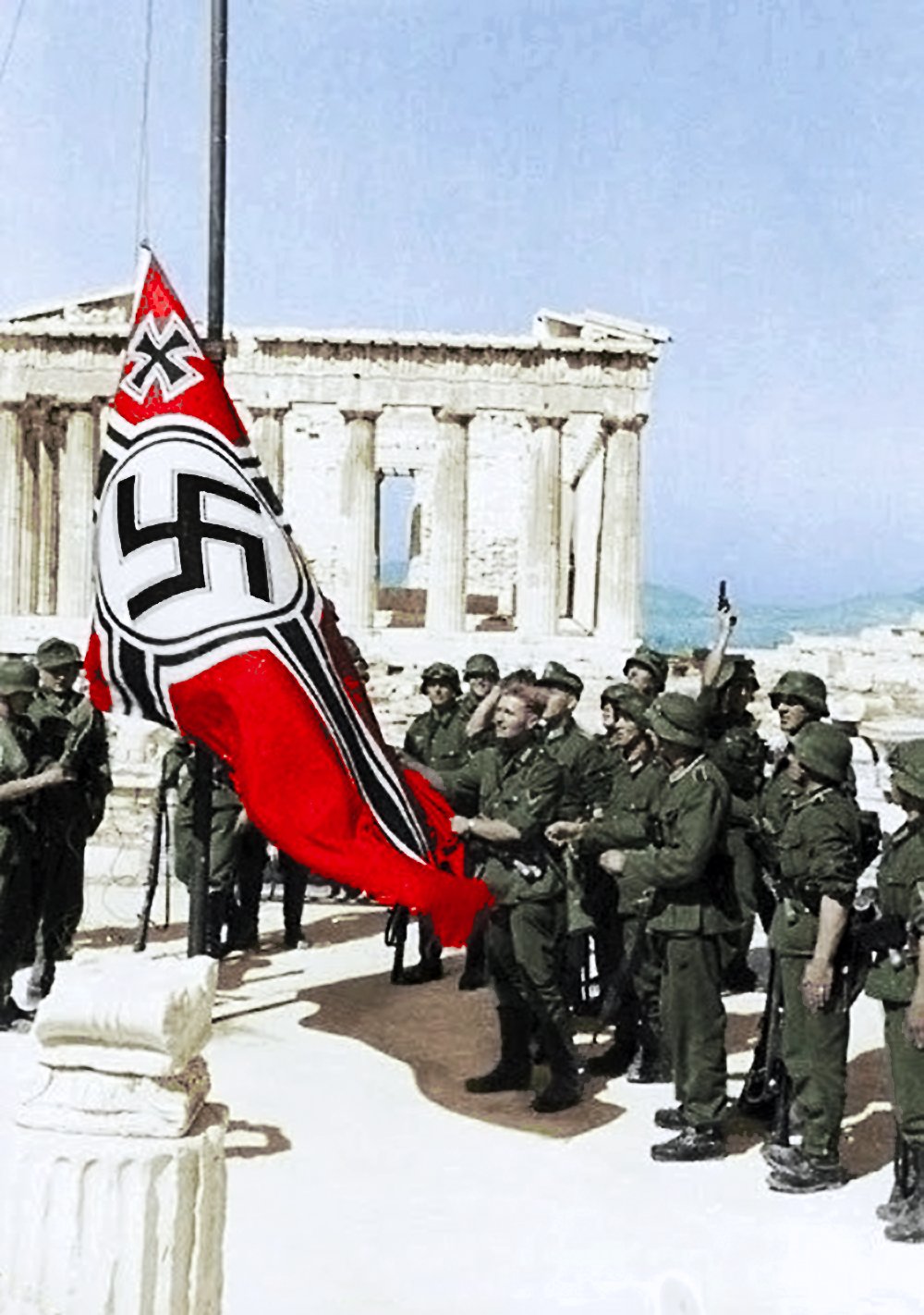Wehrmacht at Acropolis 1941